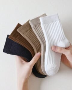 5 Pares de Calcetines de media caña para niños