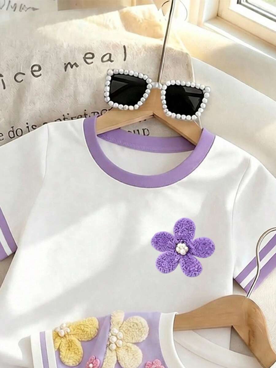 Camiseta de manga corta holgada minimalista versátil - Imagen 2