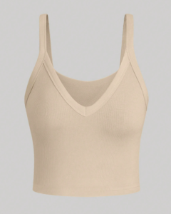 Top casual versátil de unicolor para mujer para uso diario y salidas