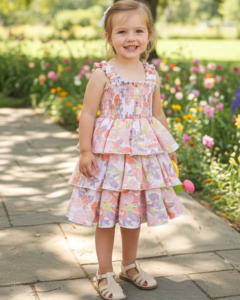 Vestido de tirantes floral