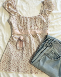 Blusa casual de moda floral para mujer para vacaciones