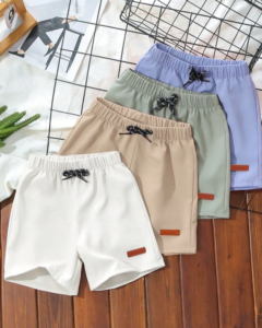 Pantalon corto deportivo casual para niño