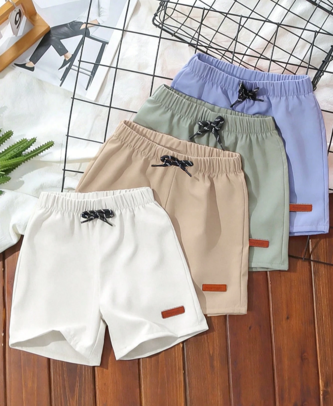 Pantalon corto deportivo casual para niño