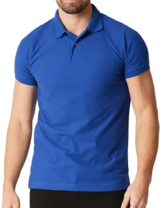 Playera polo azul rey manga corta hombre supreme