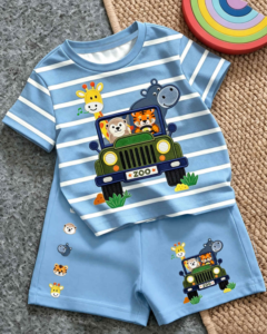 Conjunto de camiseta casual minimalista para bebé niño
